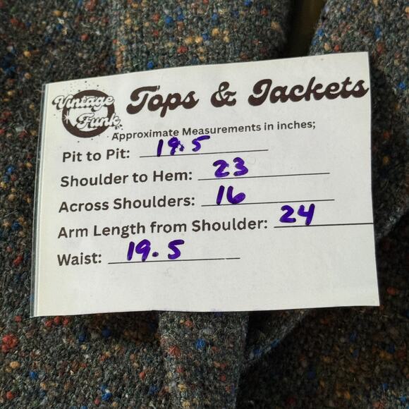 Dalton Tweed Wool Blazer Women’s Size 10 USA Made Speckled Vintage Classic - Picture 15 of 15